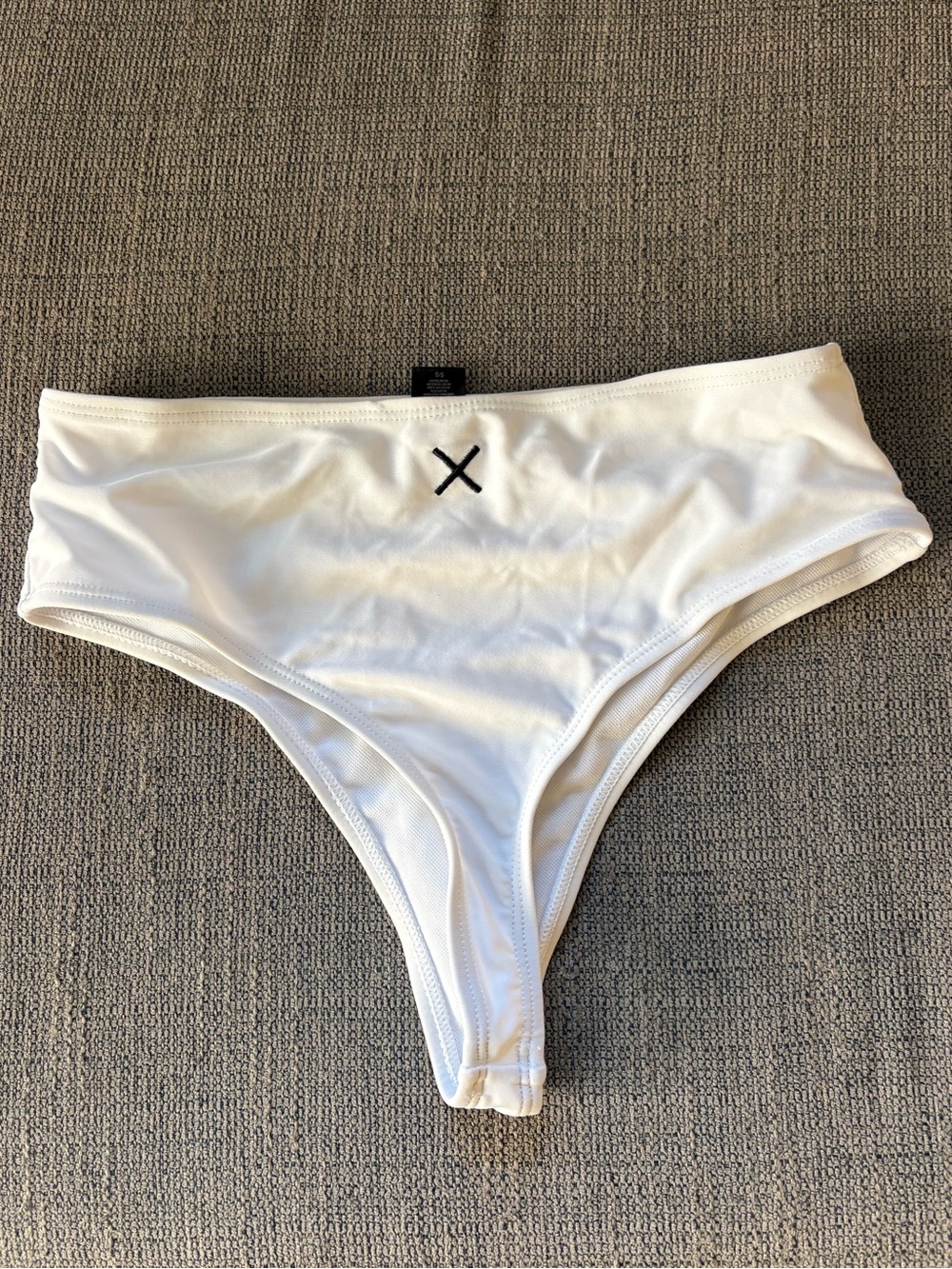 Boutine LA white bikini bottoms